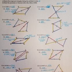 Congruent triangles aas hl worksheet answers